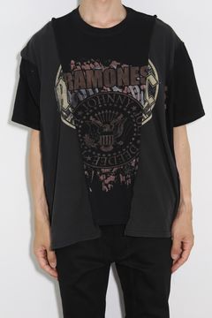 Wide Band Tee / C / ブラック