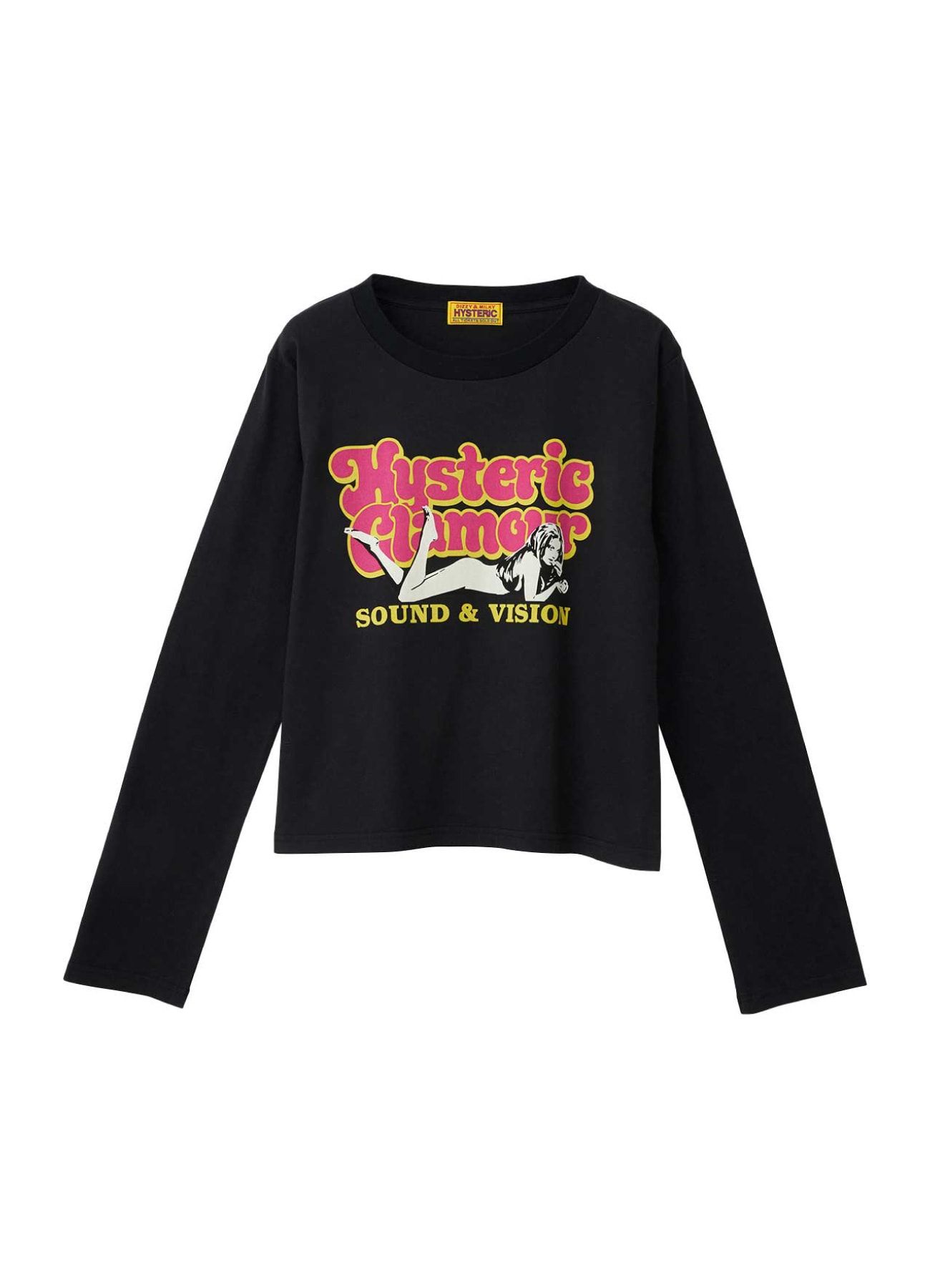 [ラスト1点] SOUND&VISION Tシャツ / ブラック