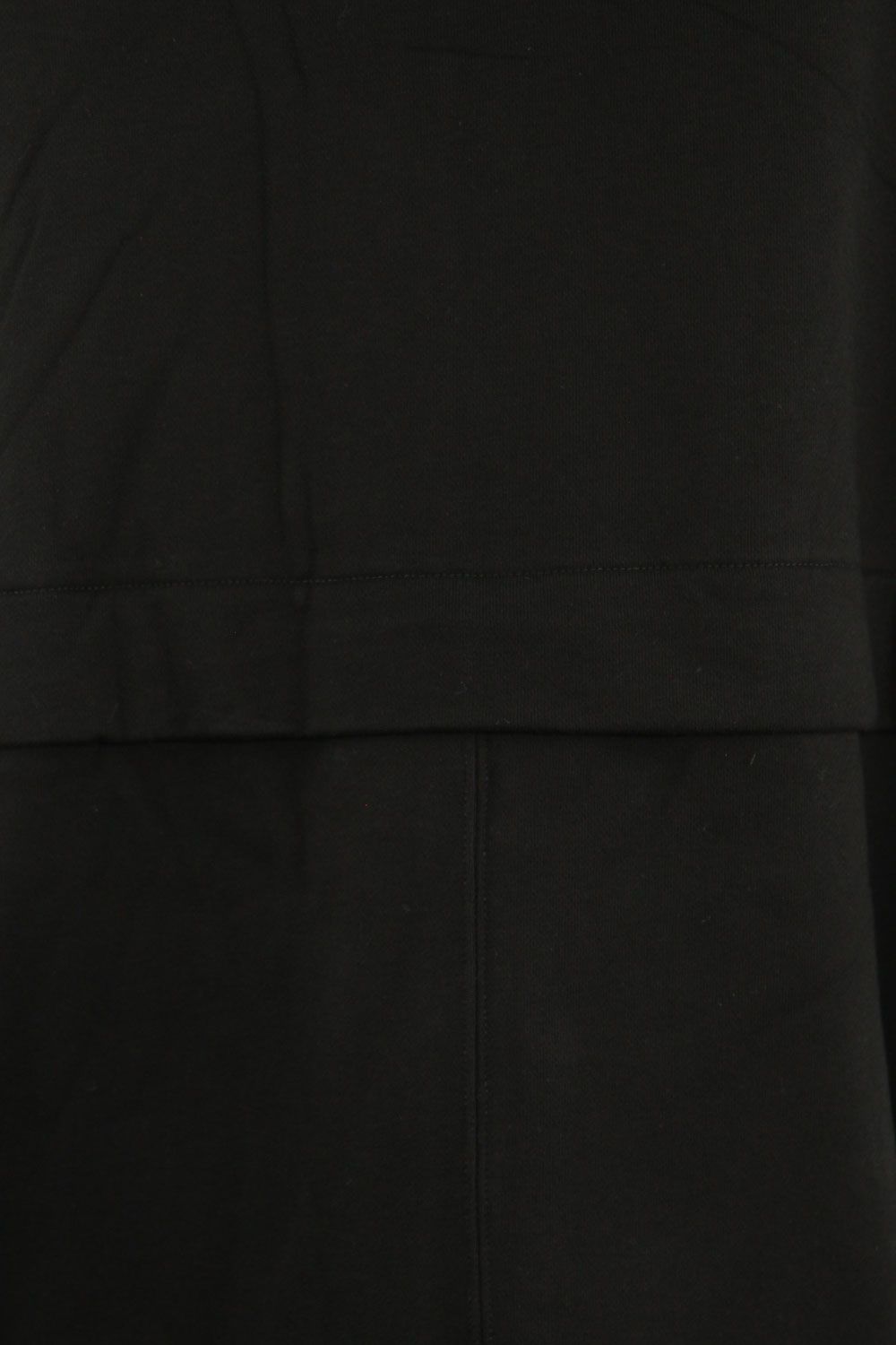 スウェットドルマンジップフーディ / Sweat Dolman Zip Hoodie / ブラック