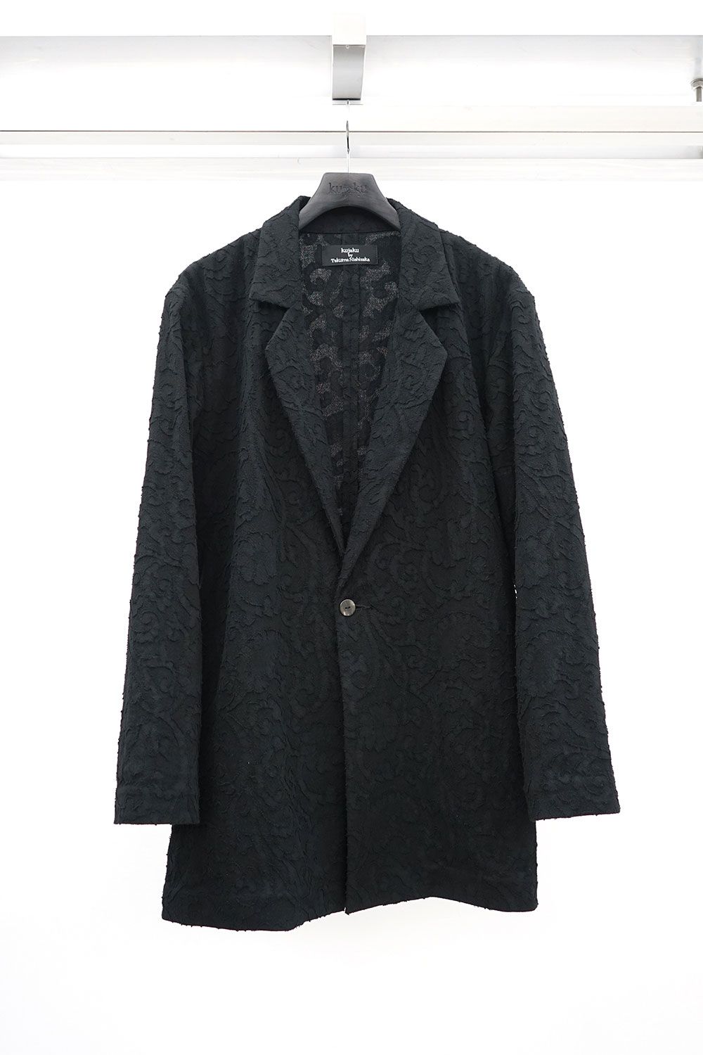 One-Button Tailored Jacket / ブラック