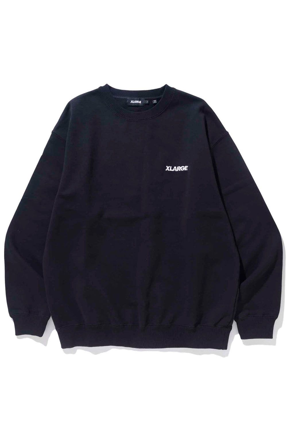 XLARGE - STANDARD LOGO CREWNECK SWEATSHIRT / ブラック | Tempt