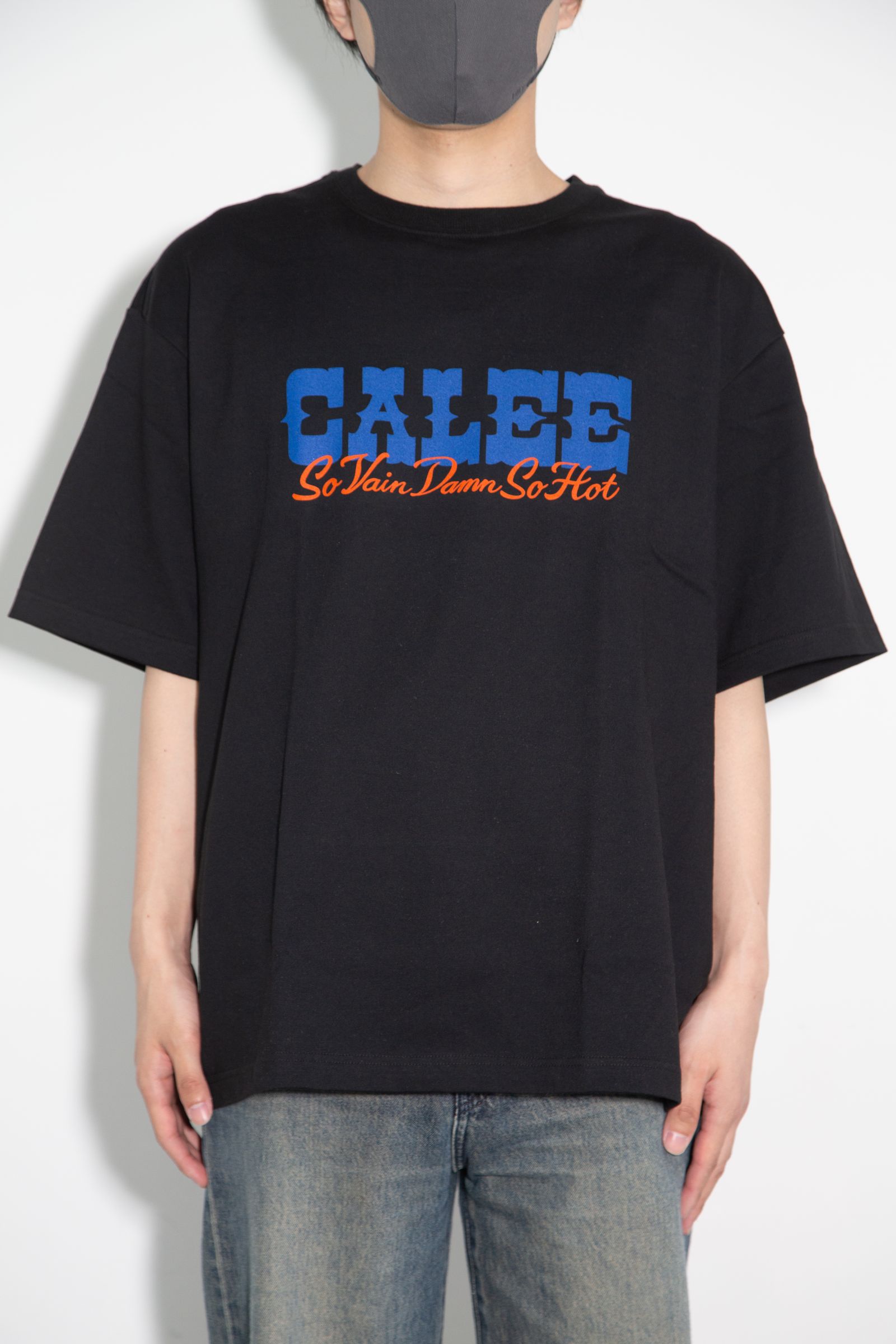 CALEE LOGO TEE / ブラック