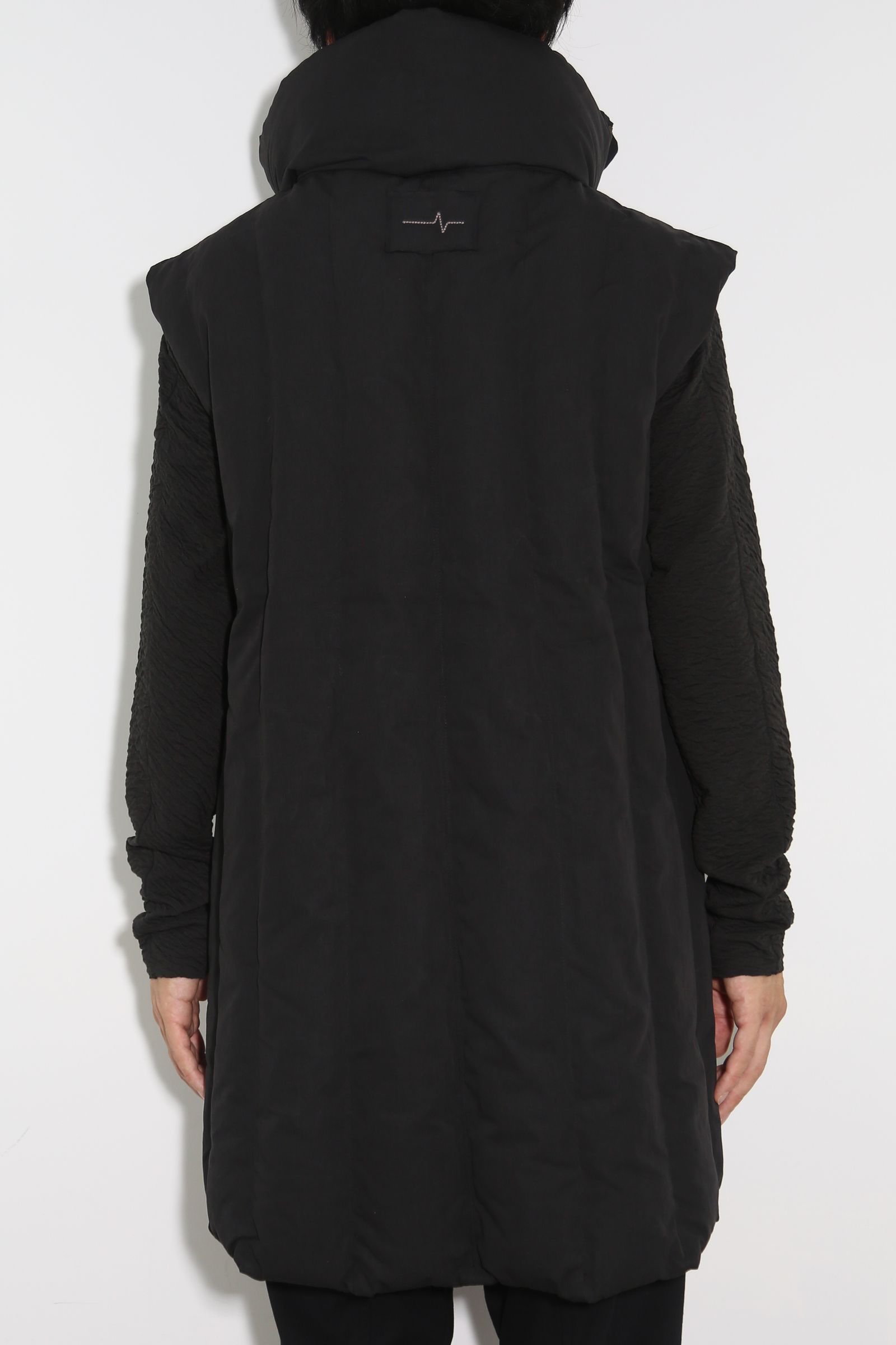 IGH NECK VEST 223-637 / ハイネックベスト / ブラック