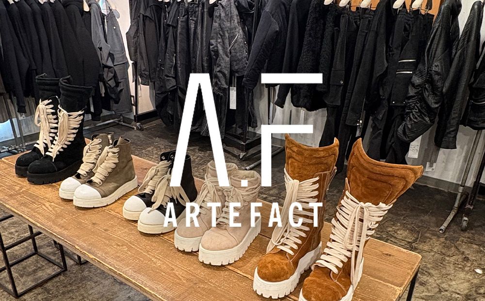 A.F ARTEFACT 2026AW 展示会へ