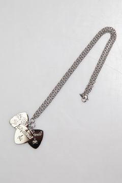 [購入は1人1点まで] WOMAN ON SKULL PICKネックレス / シルバー