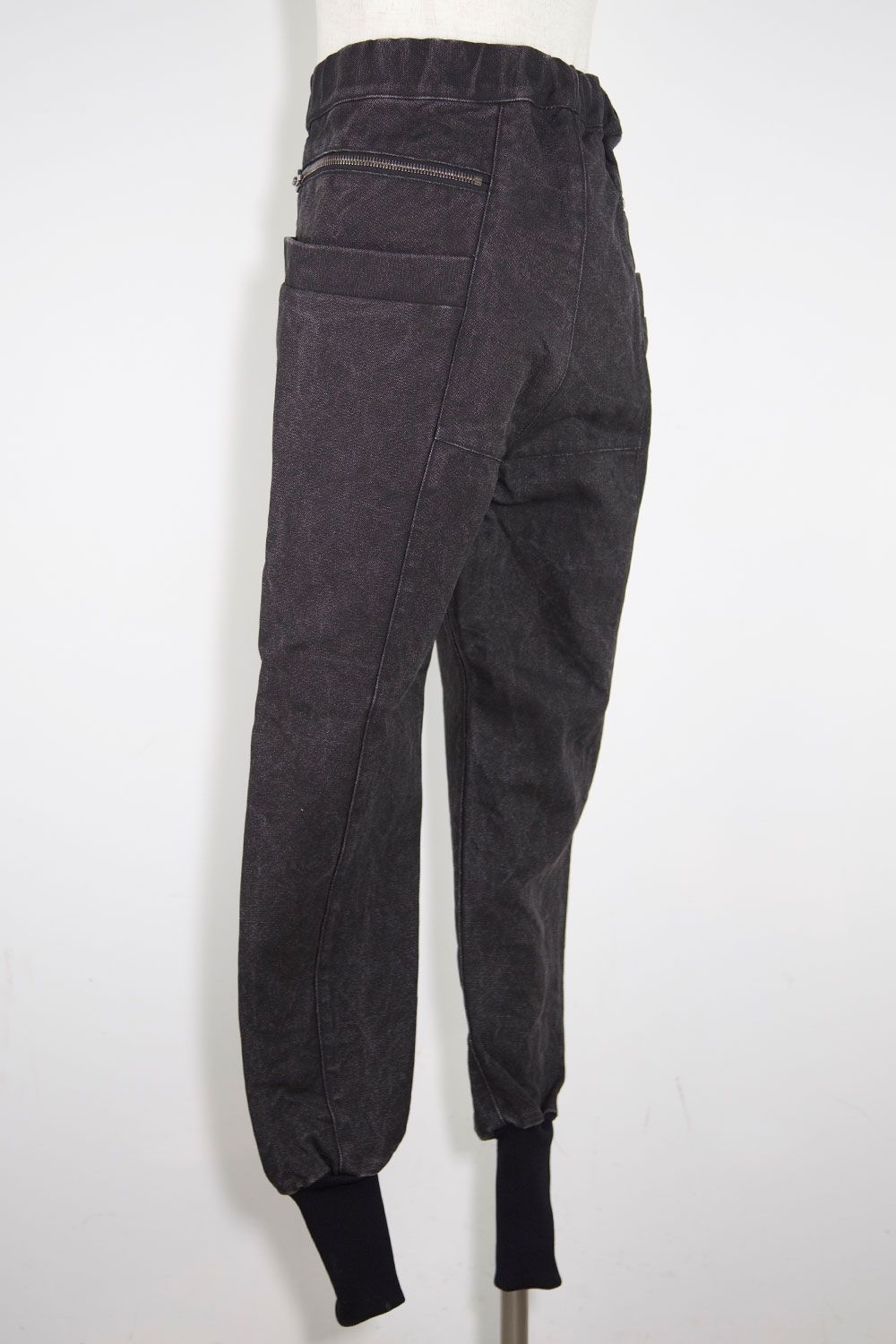 RIPVANWINKLE - RIDERS PANTS / ブラック | Tempt