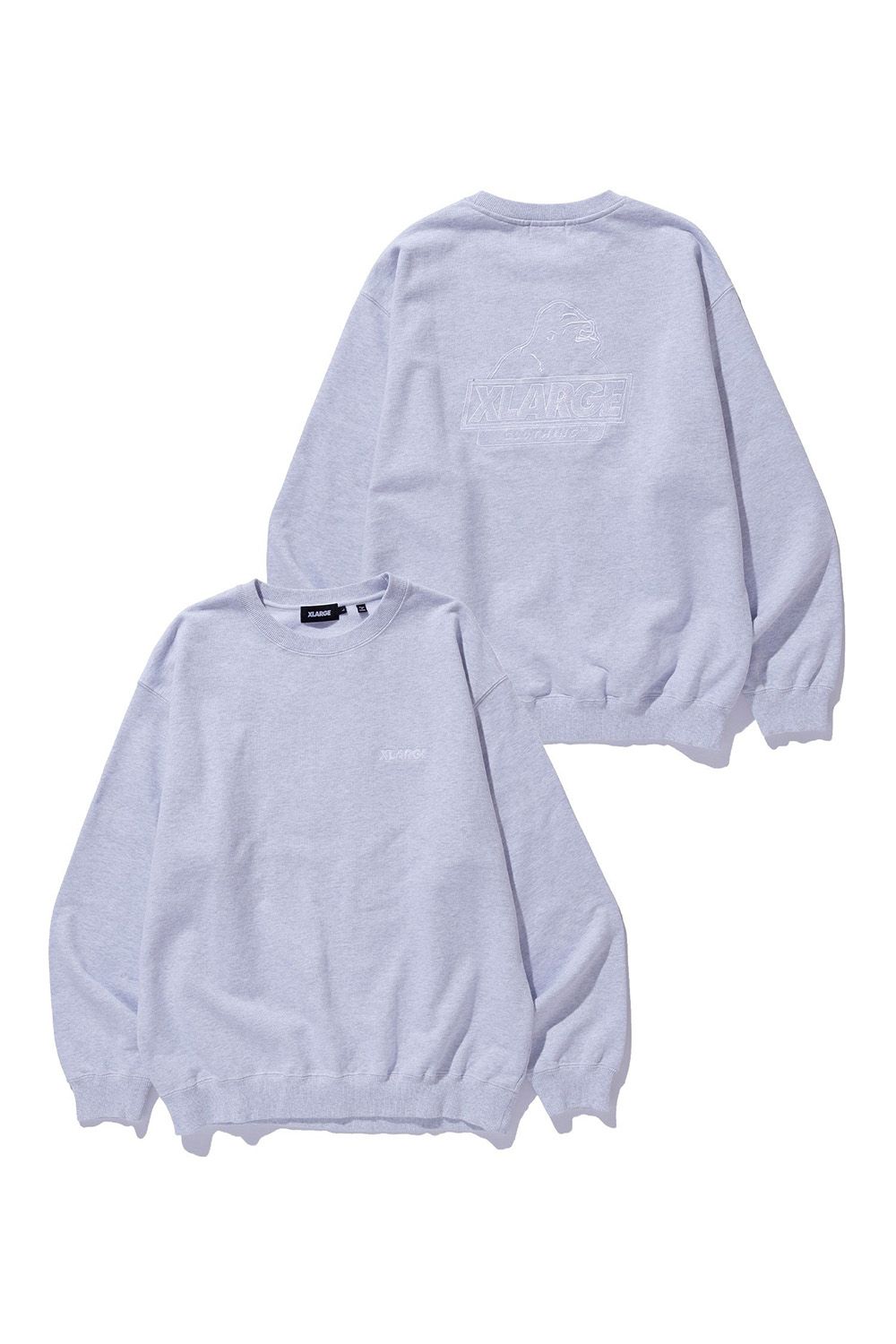 SLANTED OG CREWNECK SWEATSHIRT / アッシュ