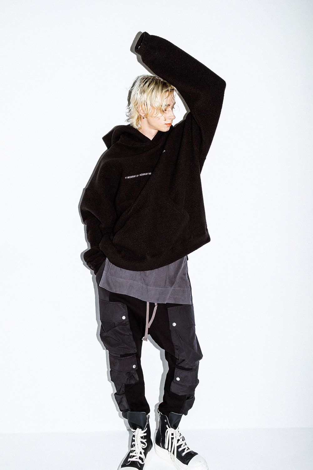 Fleece Hoodie / ブラック
