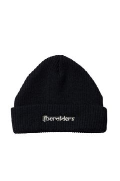 LR EMBROIDERY BEANIE / ブラック