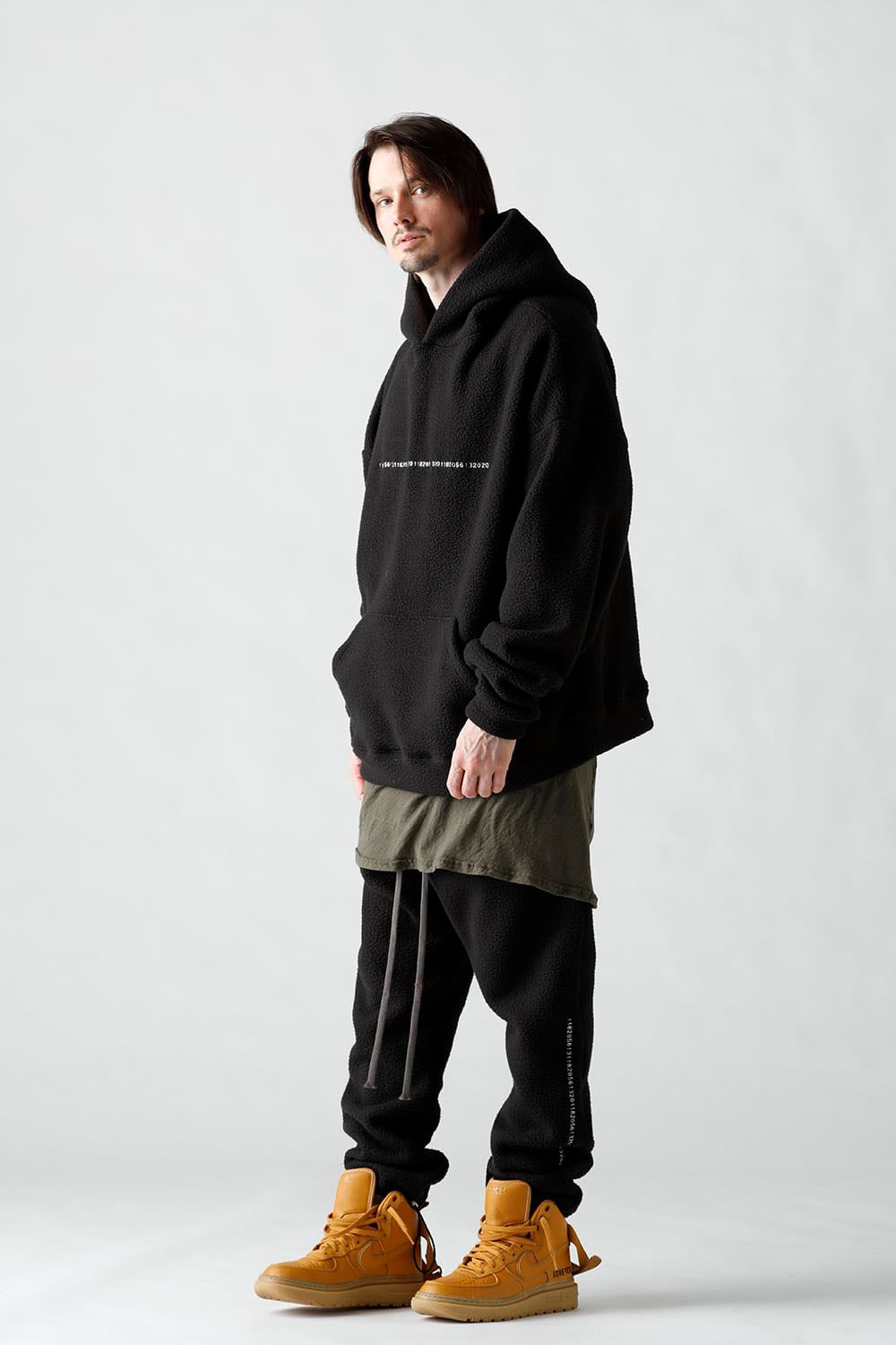 Fleece Hoodie / ブラック
