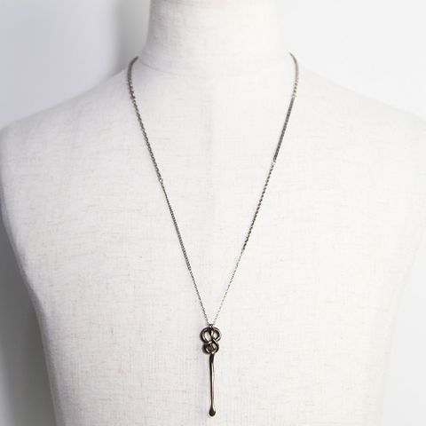 ”ロングタイプ” ステルスネックレス / シルバー / LONG STEALTH NECKLACE / Silver
