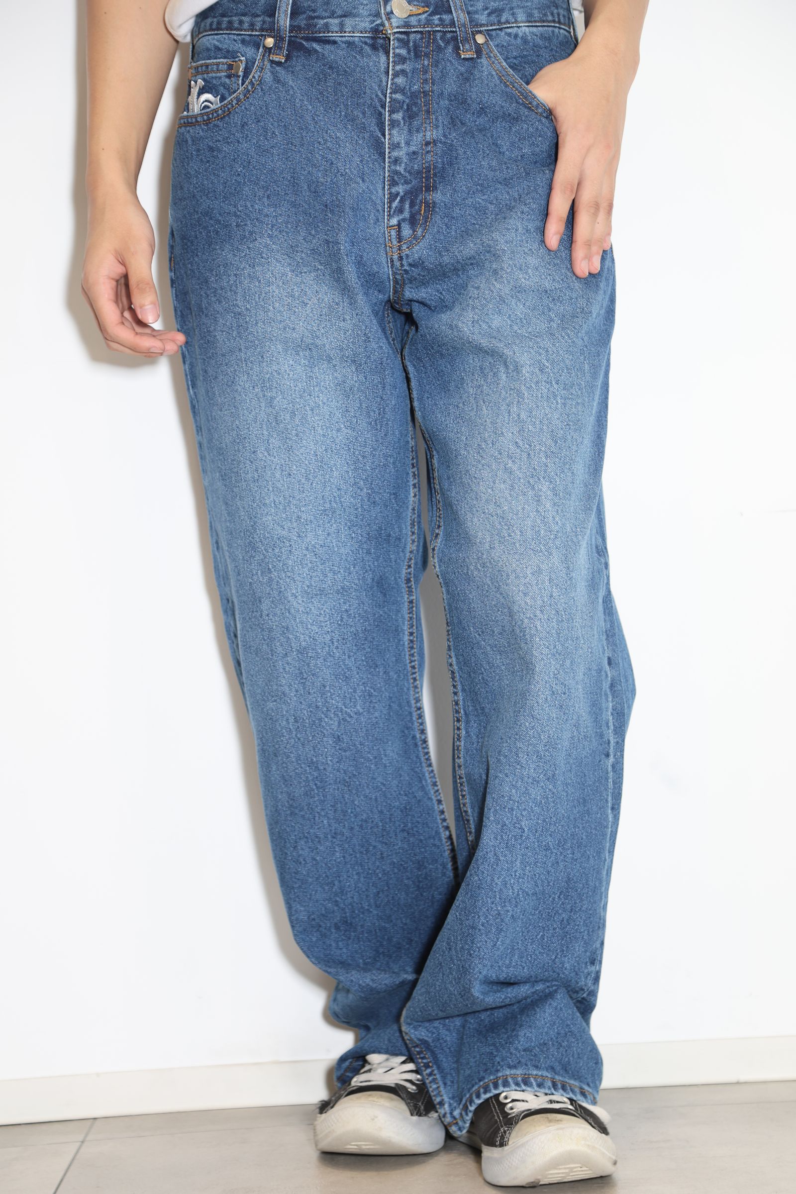 OLD ENGLISH DENIM PANTS / ライトインディゴ