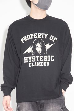 PROPERTY OF HYSTERIC Tシャツ / ブラック