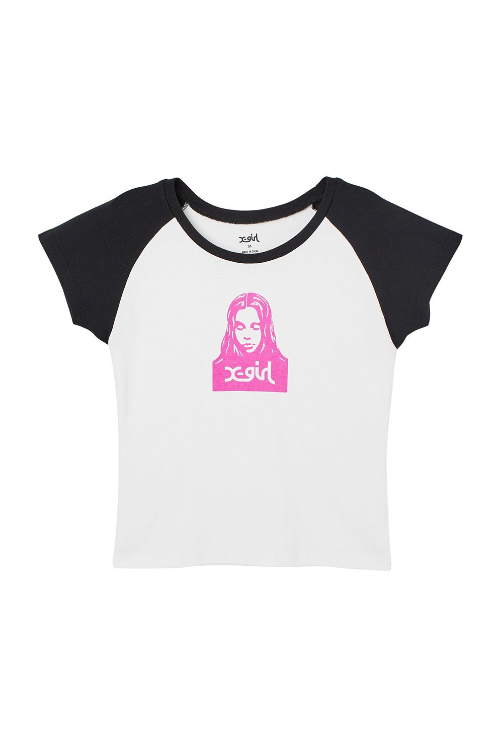 FACE RAGLAN S/S BABY TEE / ホワイト