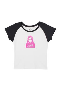 FACE RAGLAN S/S BABY TEE / ホワイト