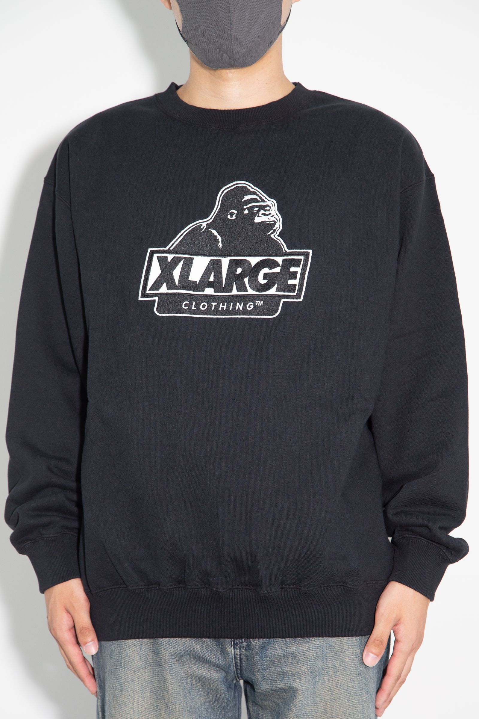 SLANTED OG CREWNECK SWEATSHIRT / ブラック