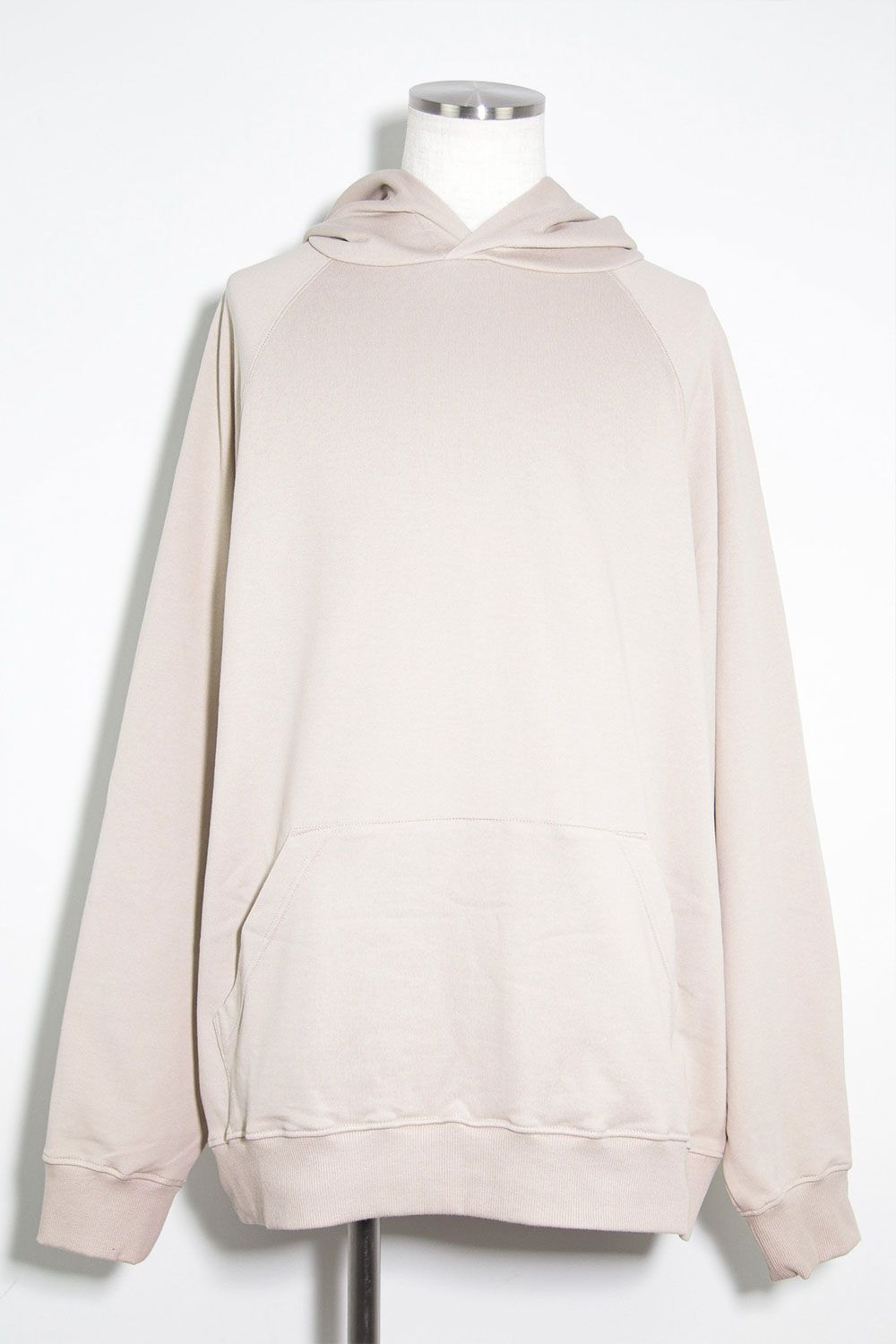 ライトウェイトオーバーサイズパーカー / Light Weight Sweat Hoodie / ライトベージュ / ag-7040
