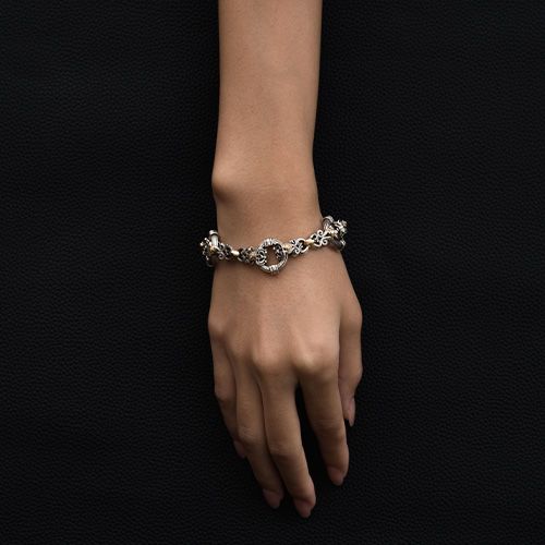 Byzantine flower bracelet（Diamond）/ GB032
