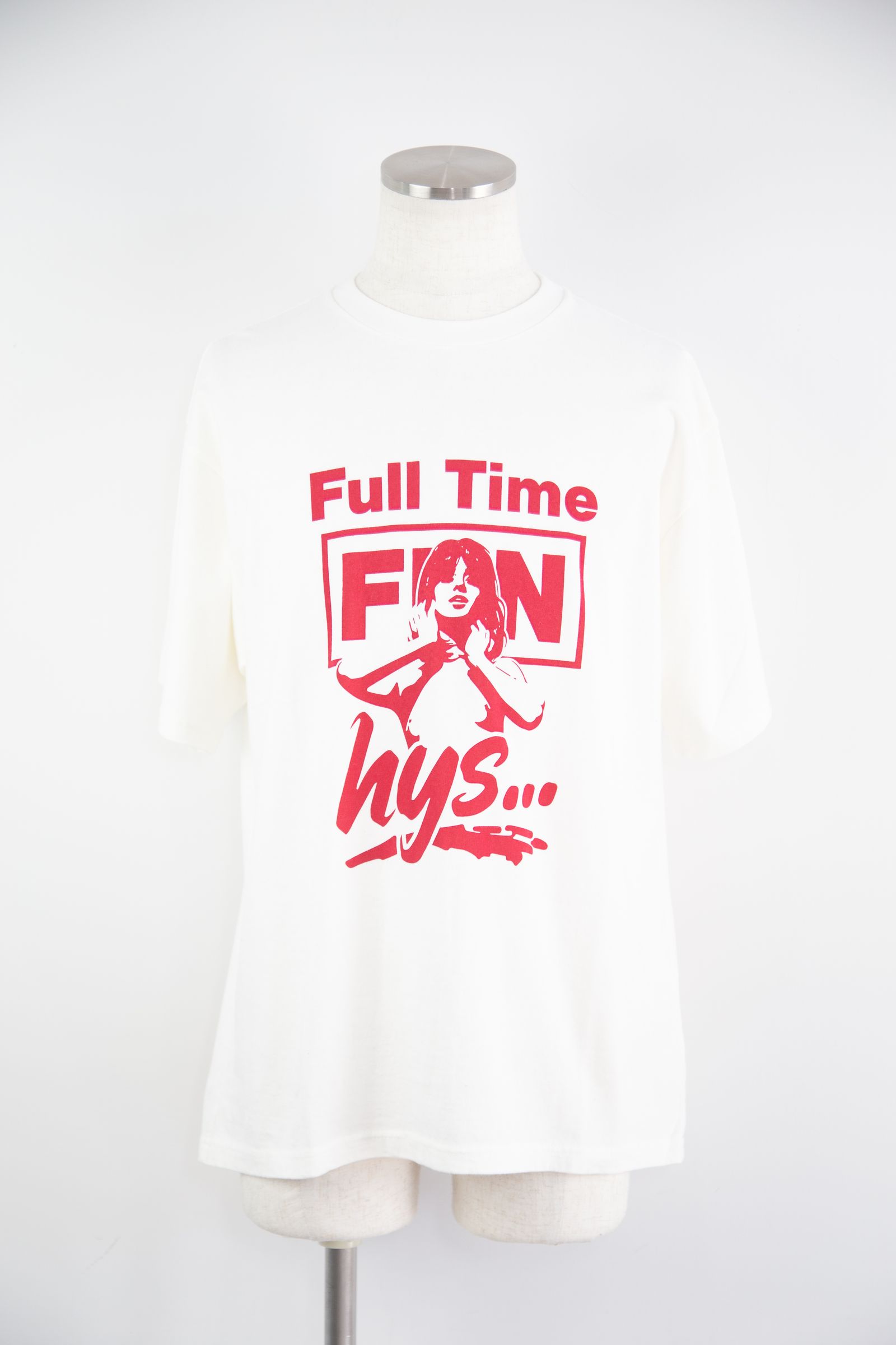 FULL TIME FUN Tシャツ / ホワイト - S