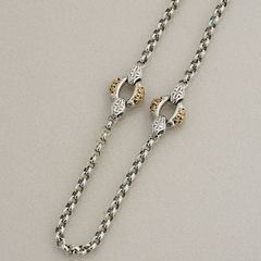 Garden Shadows Small Link Necklace / GN011