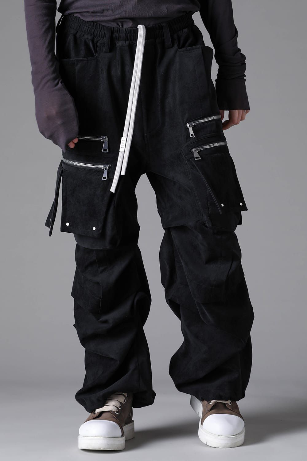 Vegan Leather Cargo Wide