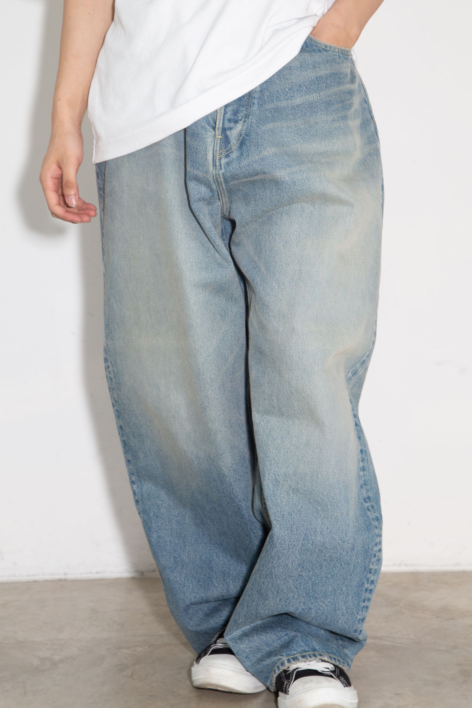 ［ラスト1点 サイズ46］Buggy Denim Jeans / ブルー