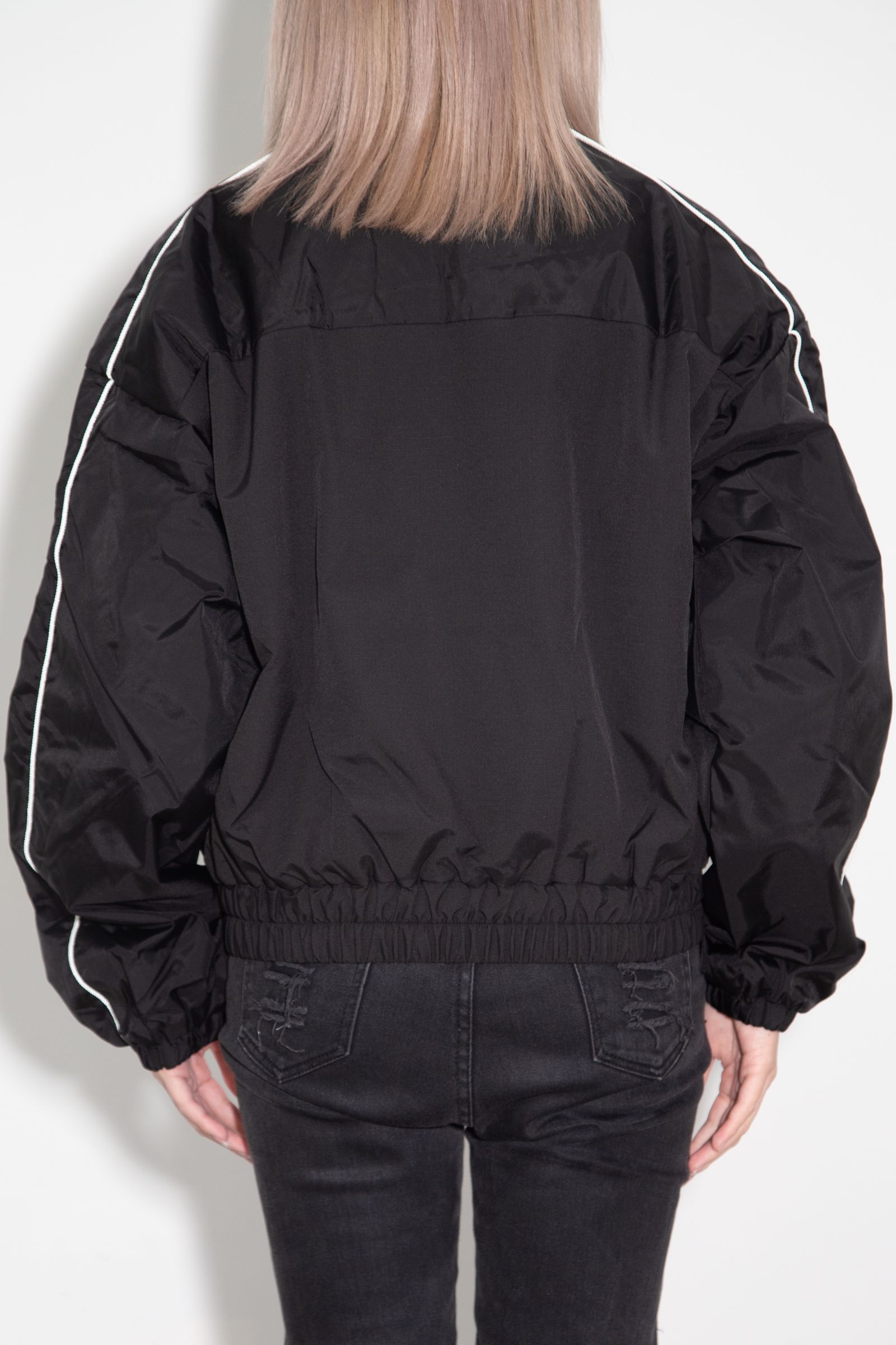 X-girl LOGO EMBROIDERY JACKET / ブラック