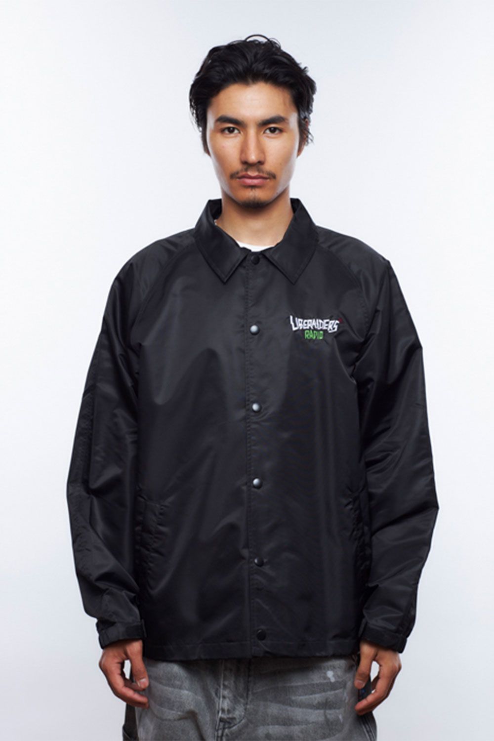 liberaiders - RADIO HITS COACH JACKET / ブラック | Tempt