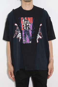 Wide Band Tee / D / ブラック