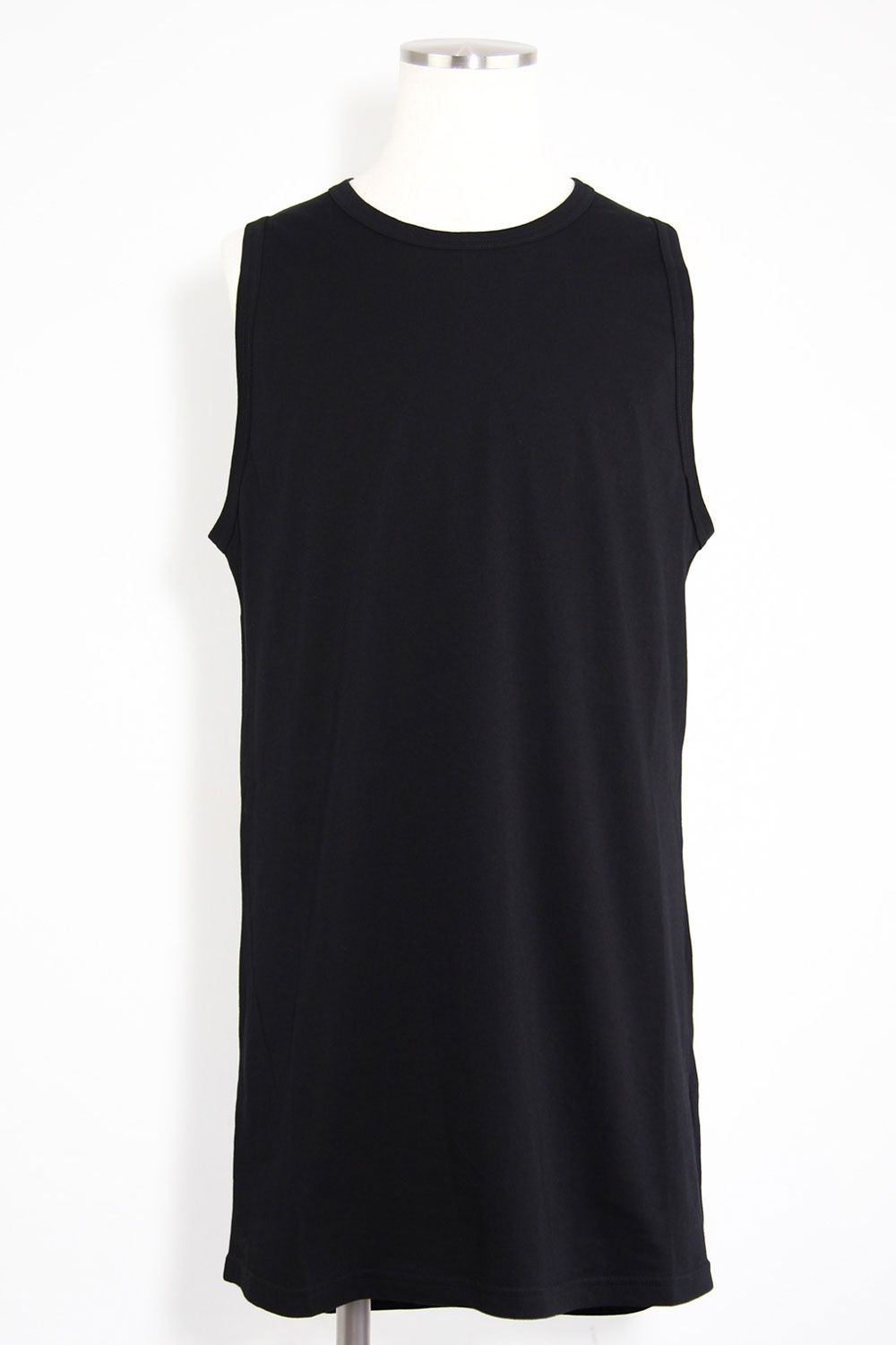 ロングタンクトップ / Long Tank Top / ブラック / ag-6083-1