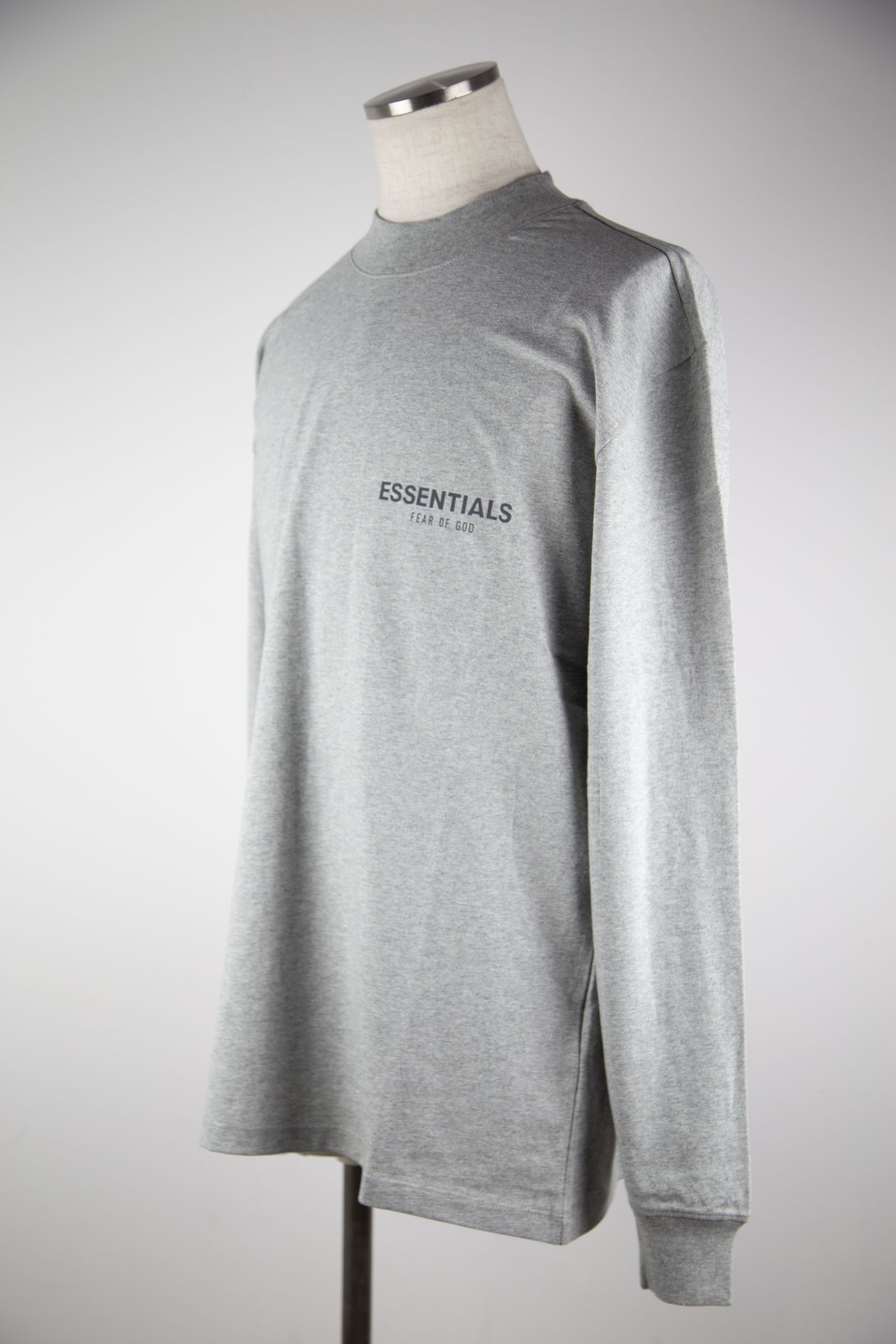 FOG ESSENTIALS - 21FW ONE POINT L/S TEE / ヘザーオートミール | Tempt