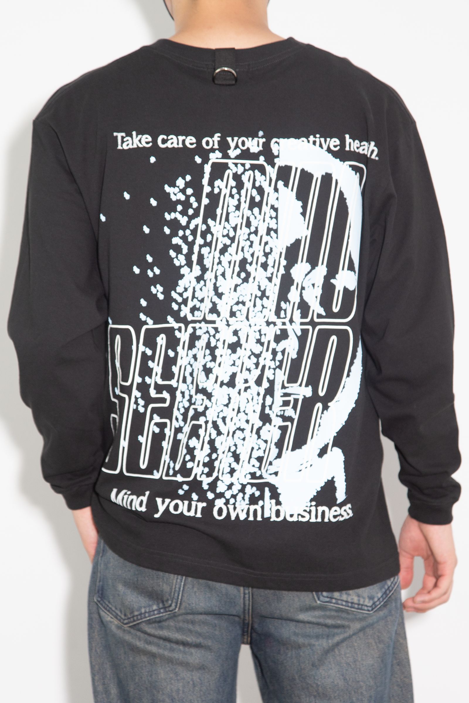 ［ラスト1点 サイズ2］Creative Health L/S Tee / ブラック