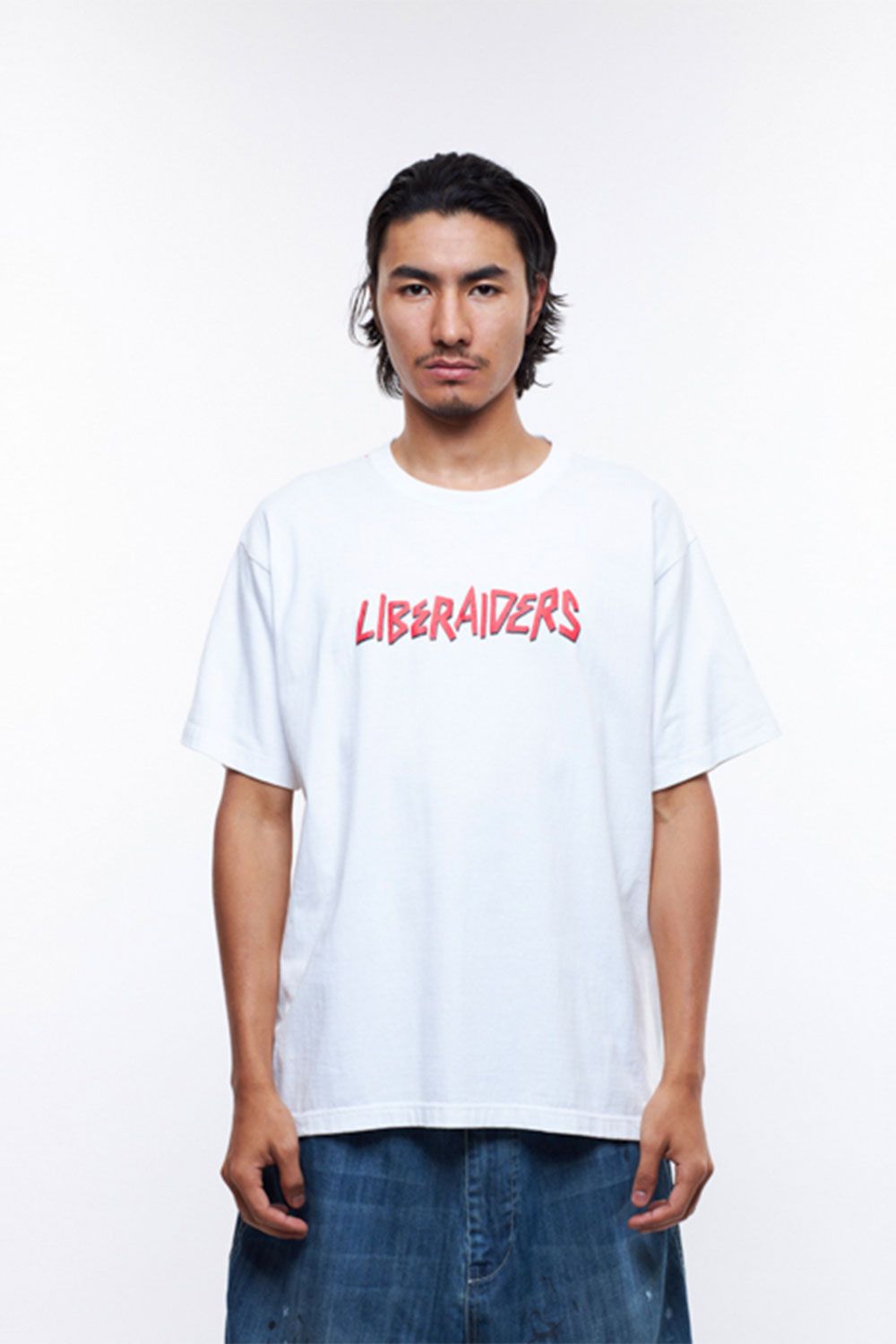 METAL LOGO TEE / ホワイト