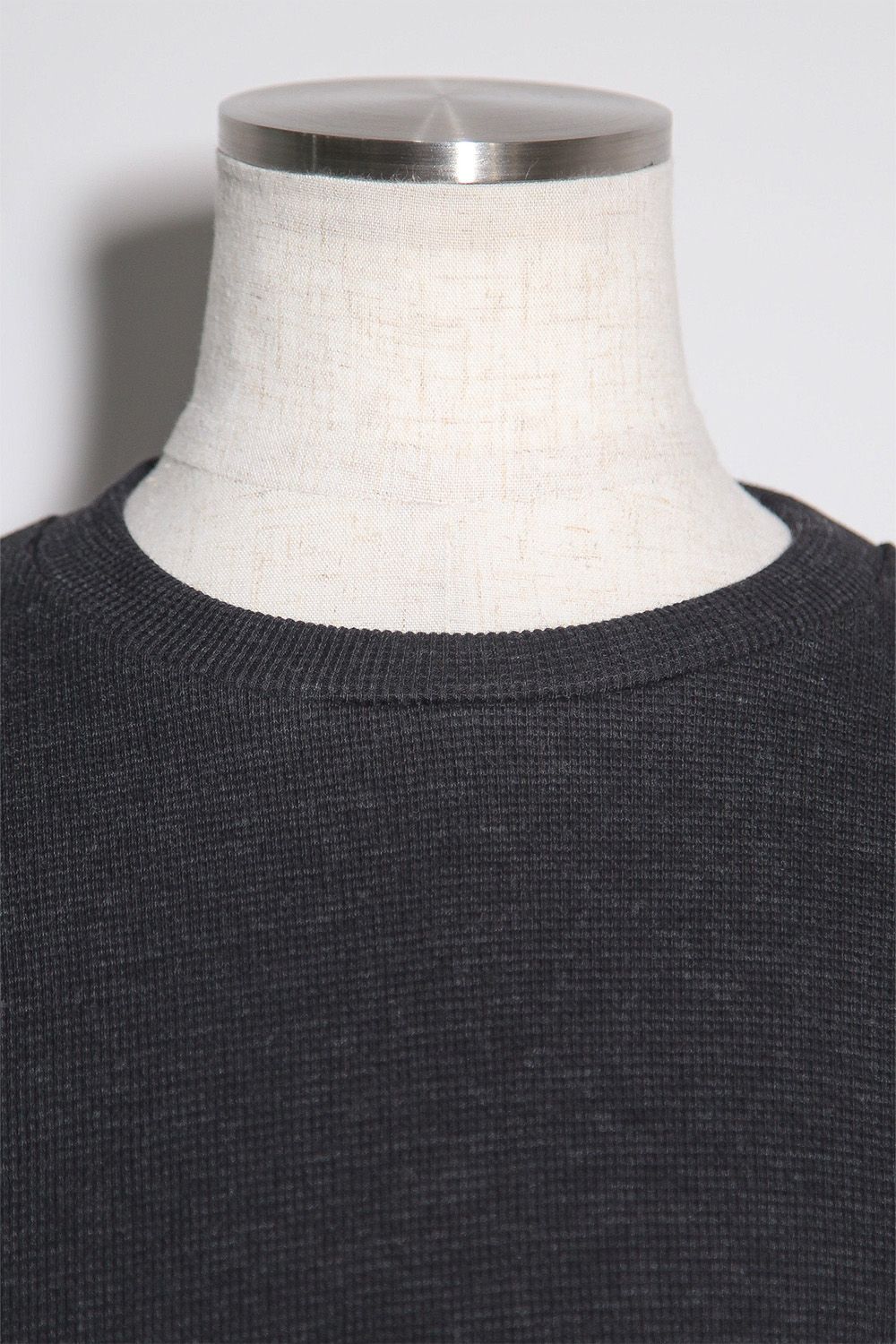 LAYERED CREW NECK TOP / ダークグレー / ag-12111