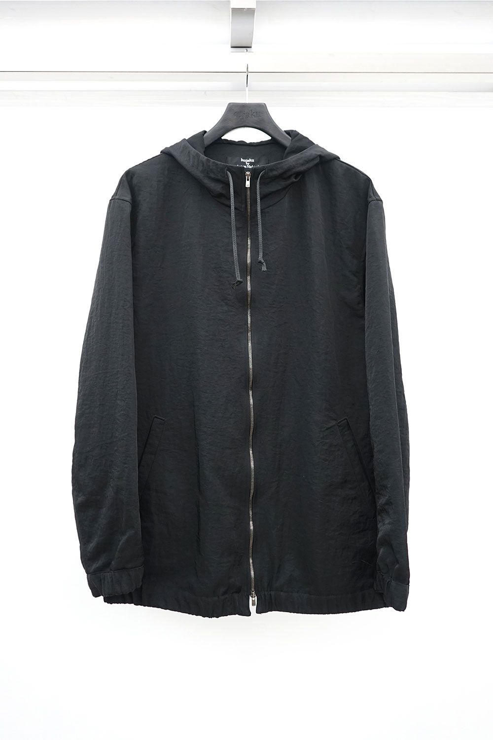 ♡新品未使用♡kujaku♡くじゃく♡セットアップ♡ kujaku - Water-Repellent Nylon Zip-Up Parka / ブラック | Tempt