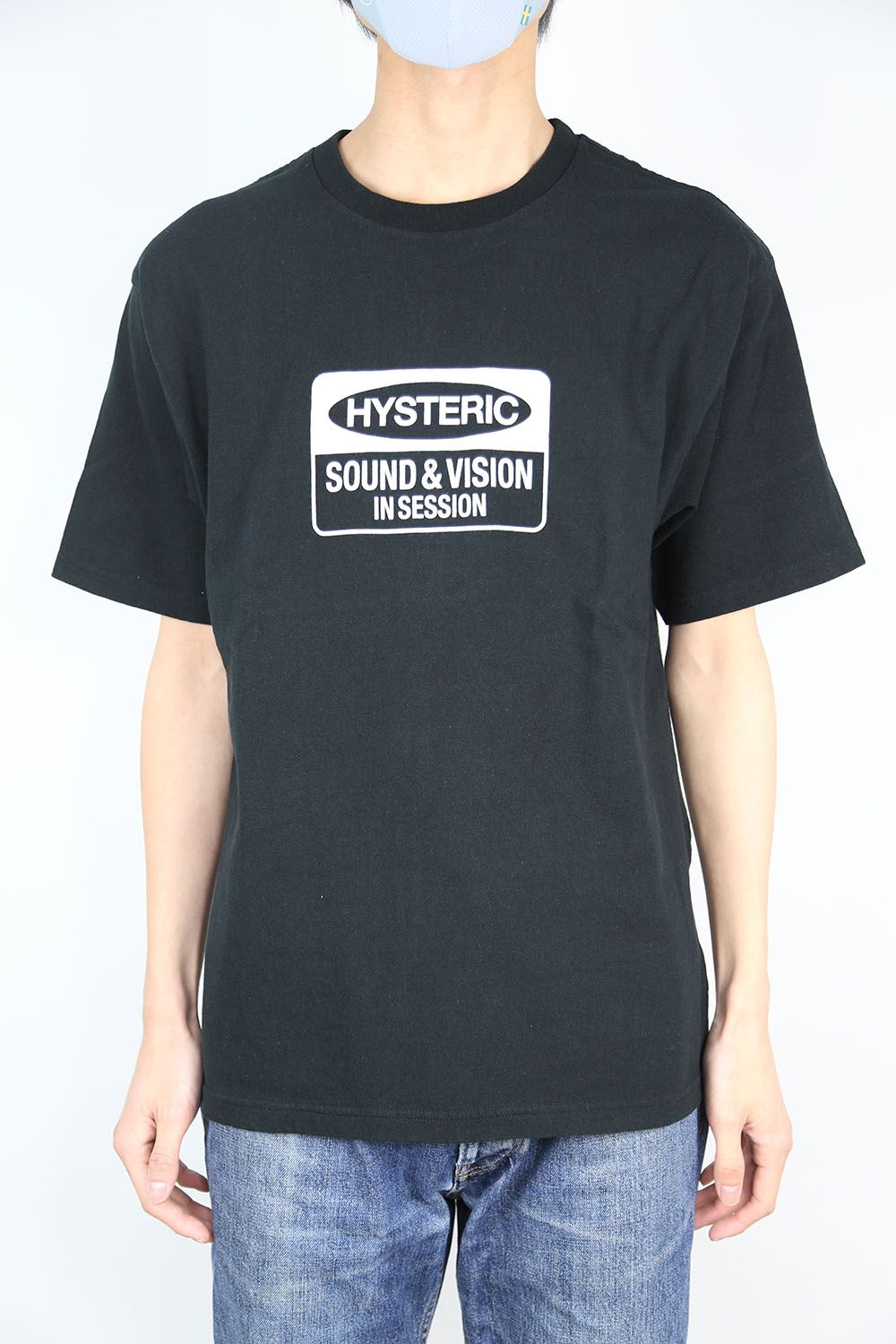 HYSTERIC GLAMOUR - IN SESSION Tシャツ / ブラック | Tempt