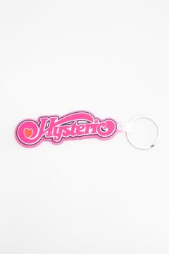 WRAPPED HEART LOGO キーホルダー / ピンク