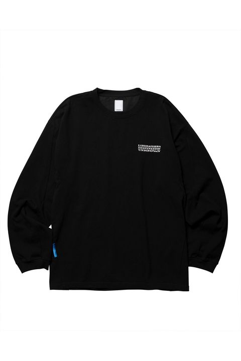 3D CUT L/S TEE / ブラック