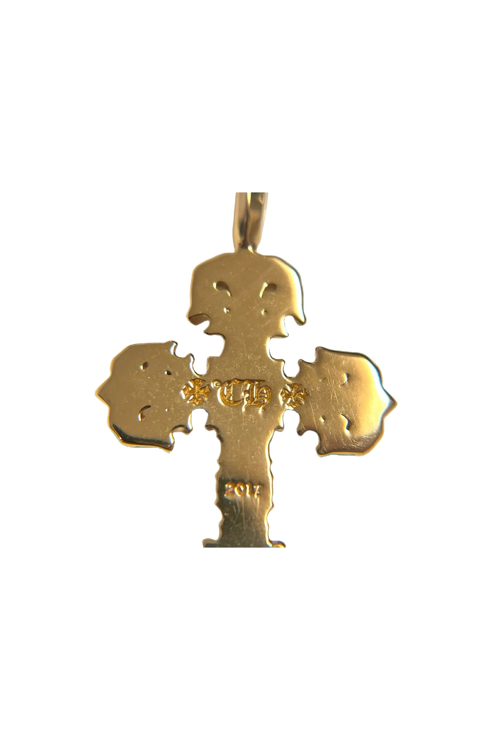 【新品未使用】22K タイニー フィリグリークロス ネックレス