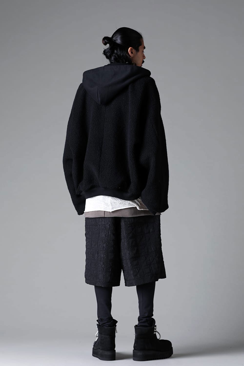 JUMBO HOODED MA-1 BLOUSON / ブラック