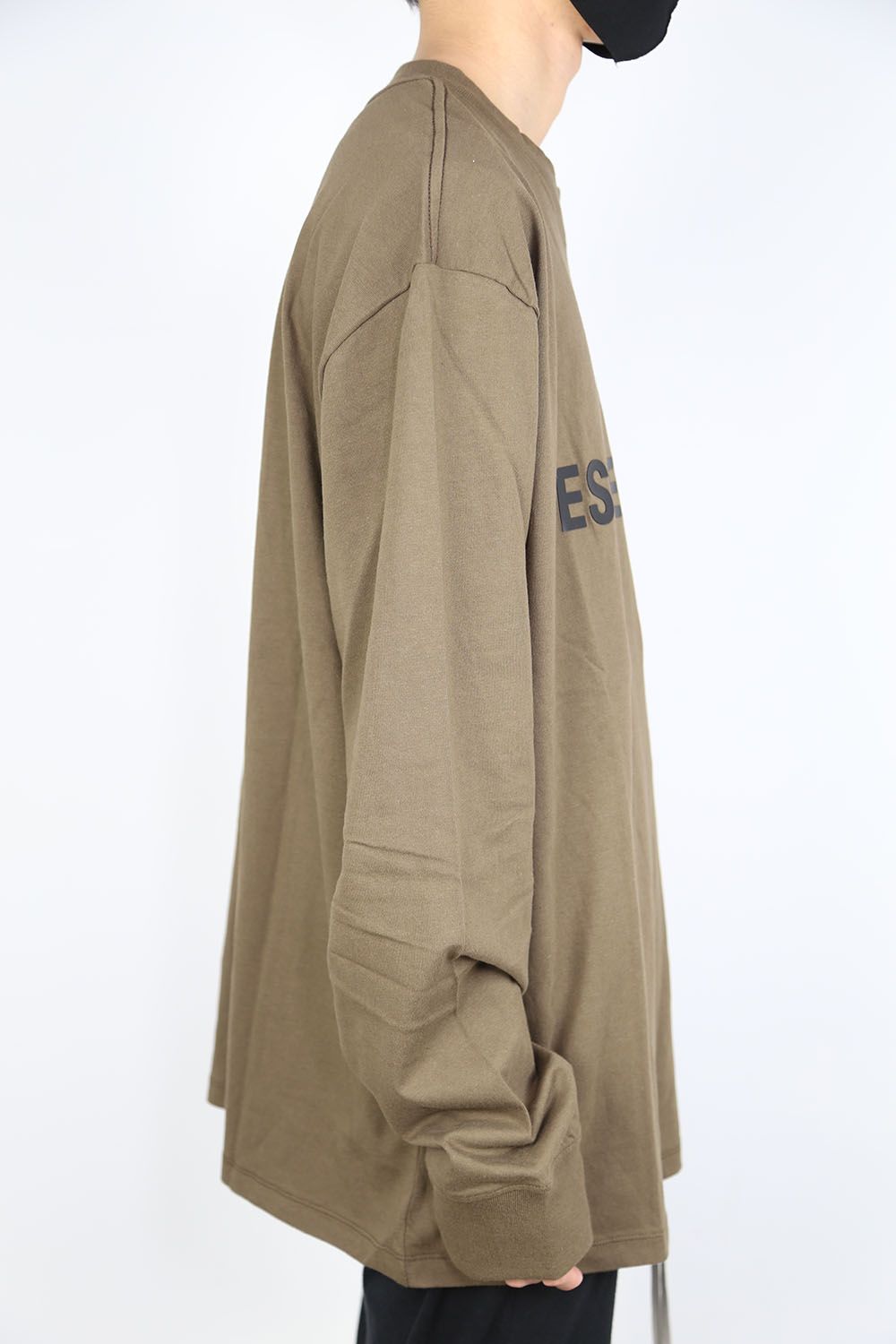 FOG ESSENTIALS - FRONT LOGO L/S TEE / ネイビー | Tempt