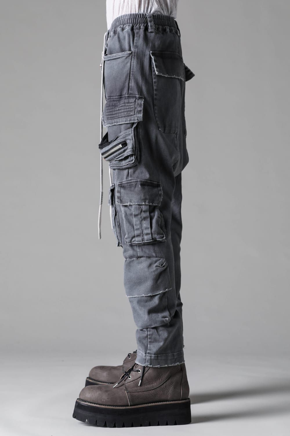 Vintage Dyed Sarouel Flare Pants