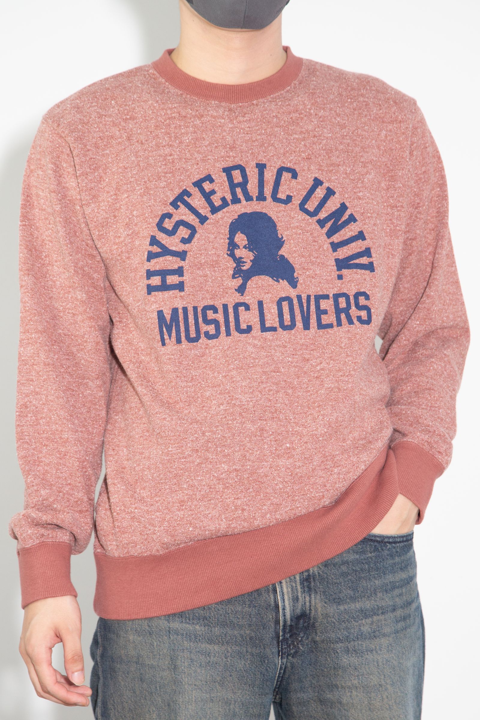MUSIC LOVERS スウェット / レッド