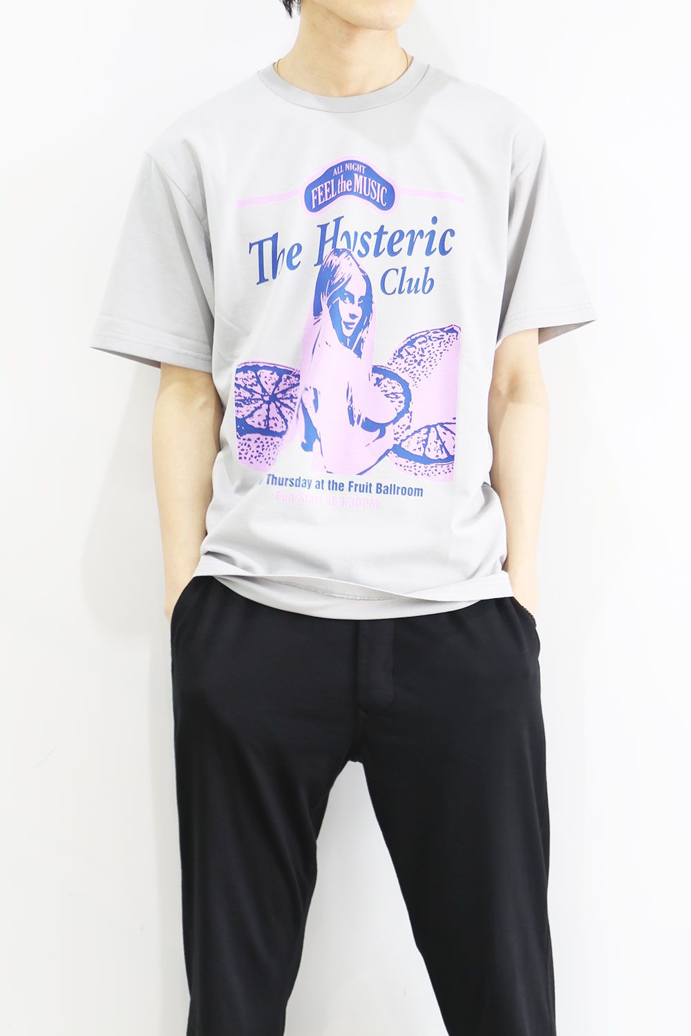 HYSTERIC GLAMOUR - THE HYS CLUB Tシャツ / ブラック | Tempt