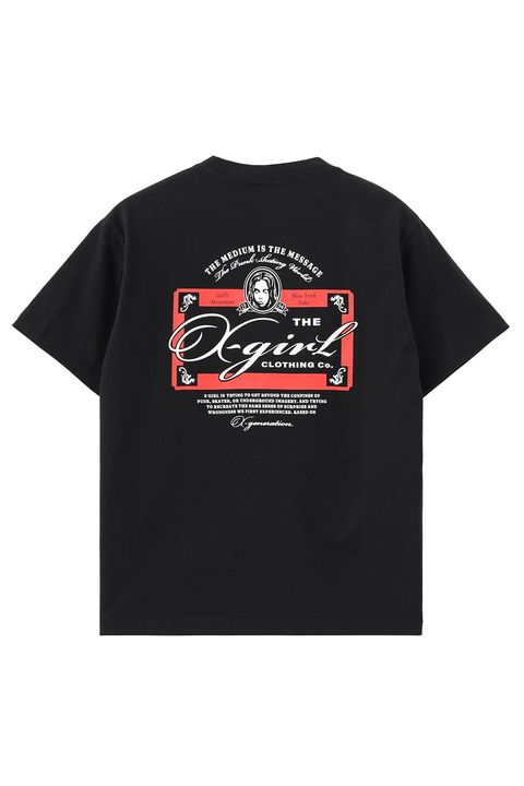 FACE RED LABEL S/S TEE / ブラック