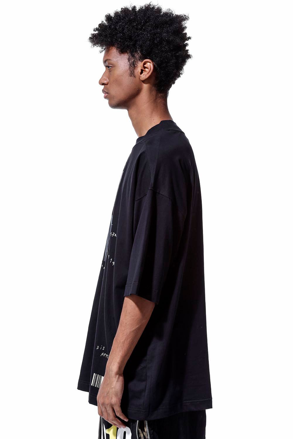 タイプBプリントカットソー / Type B Print T-Shirts / ブラック / ag-7024-2