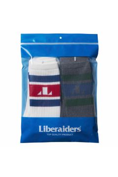 [ラスト1点] 【人気定番商品】 2-PACK LINE SOCKS
