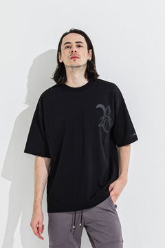 RC OVER TEE / ブラック×ブラック