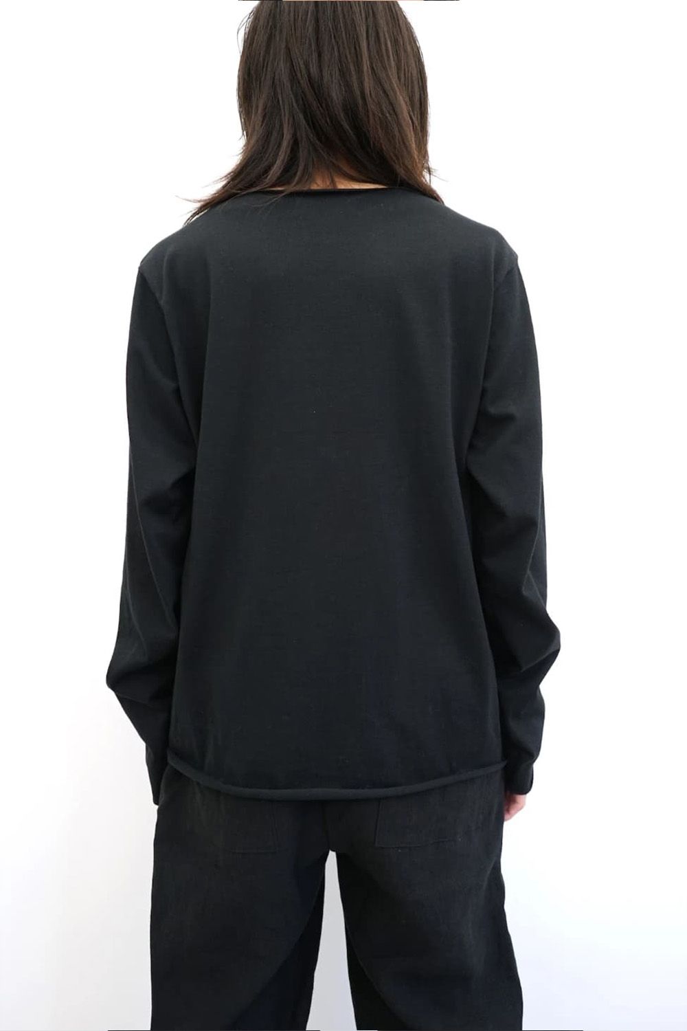 Crew Neck Long Sleeve Tee