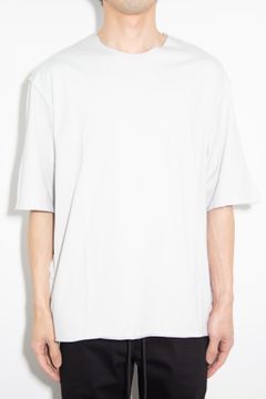 [ラスト1点 サイズ4] 80/2 PIMA CO JERSEY LAYERED S/S TEE / ライトグレー